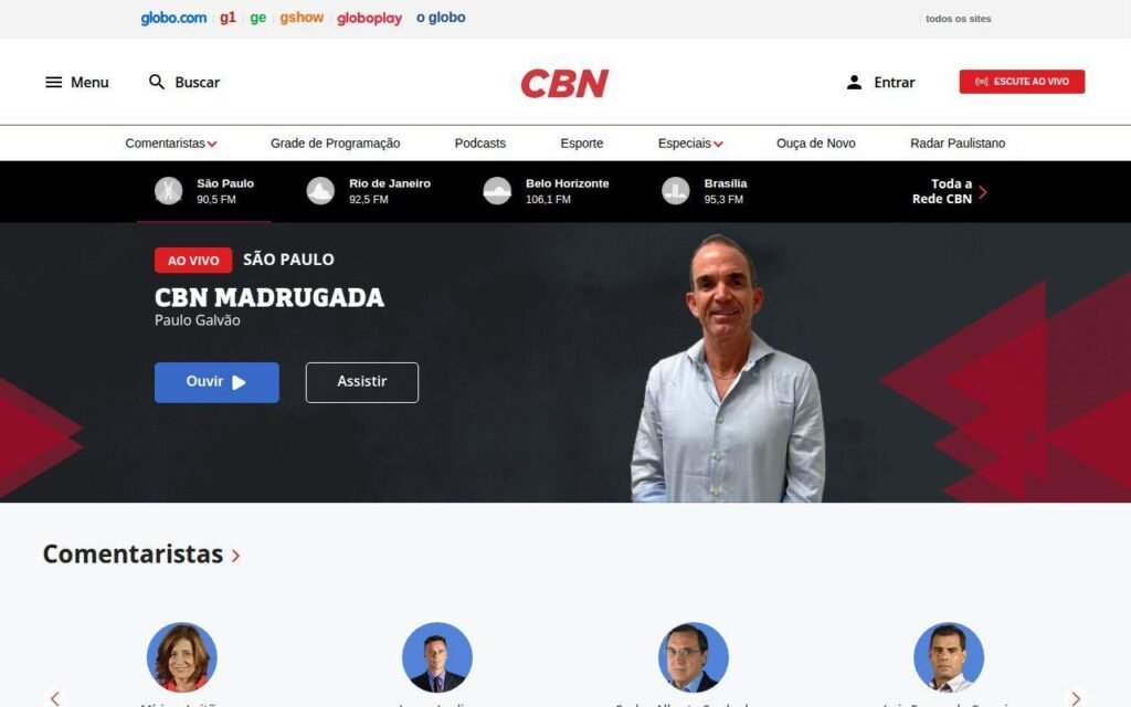 CBN – Notícias do Brasil