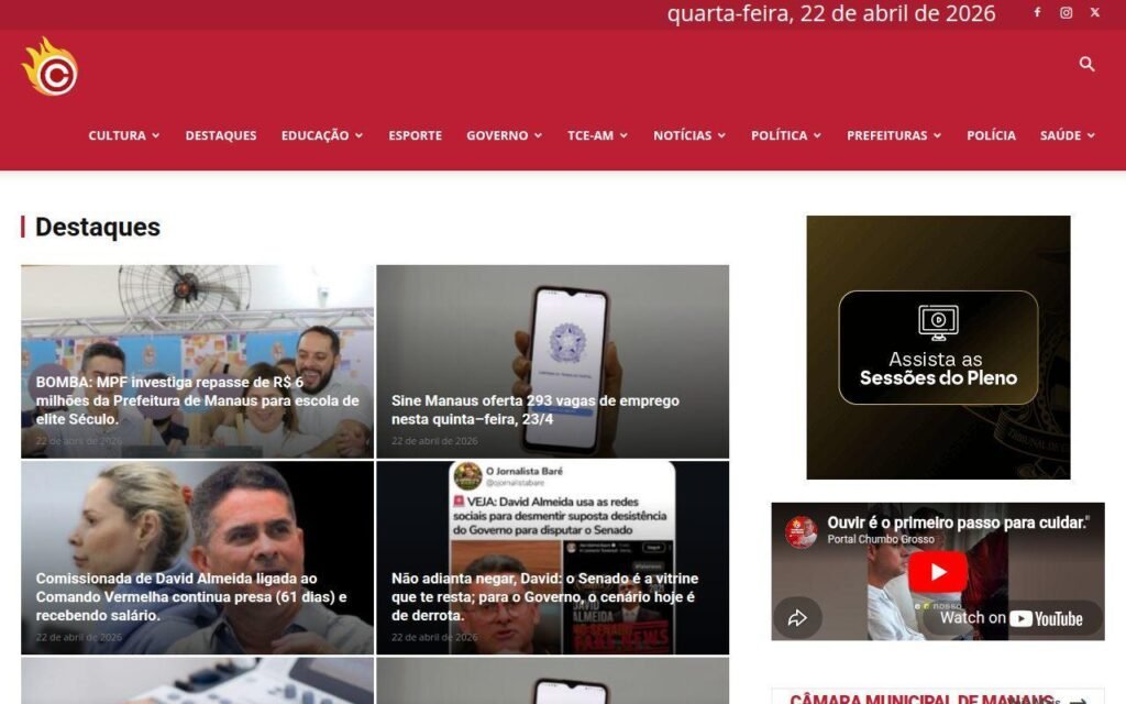 Chumbo Grosso Manaus – Notícias de Manaus