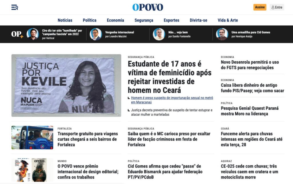 Jornal O Povo - Notícias de Fortaleza