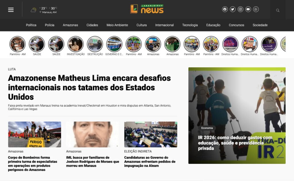 Laranjeiras News - Notícias de Manaus