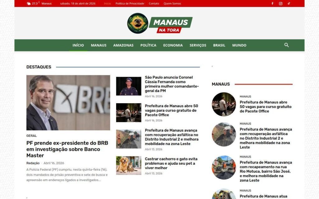 Manaus na Tora – Notícias de Manaus