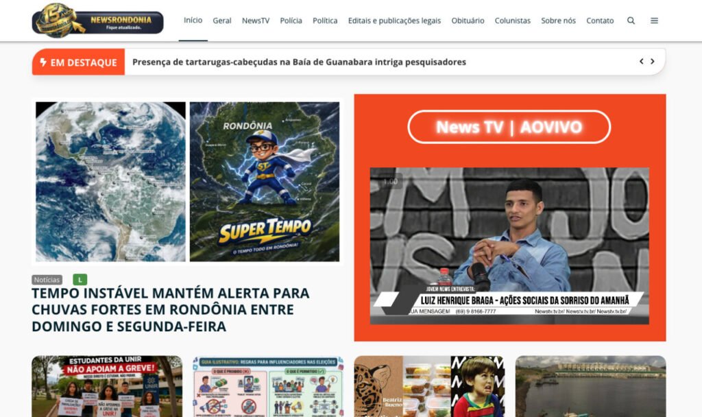 News Rondônia - Notícias de Porto Velho