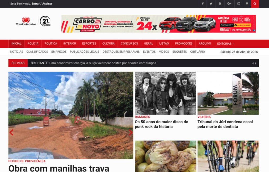 Rondônia ao Vivo - Notícias de Porto Velho